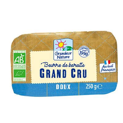 Beurre De Baratte Cru Doux 250 G