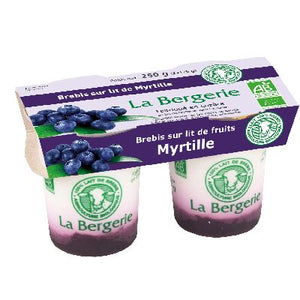 Brebis Sur Lit Myrtille 2x125g