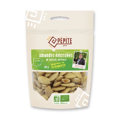 Amandes Emondees 125 G D'espagne