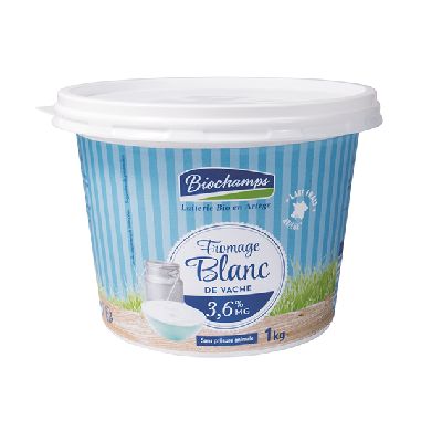 Fromage Blanc Vache 3.6% Mg Kg