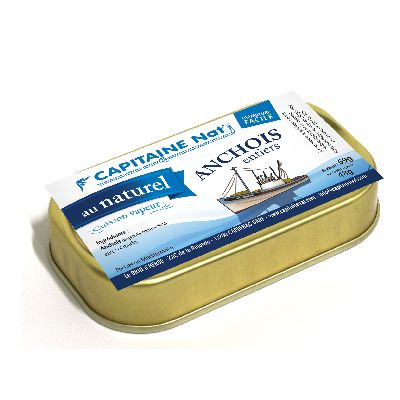 Anchois Entiers Au Naturel ** 48 G