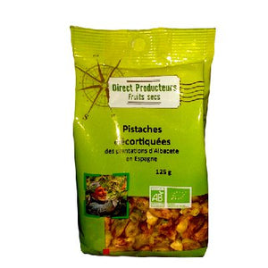 Pistaches Decortiquees 125g D'espagne