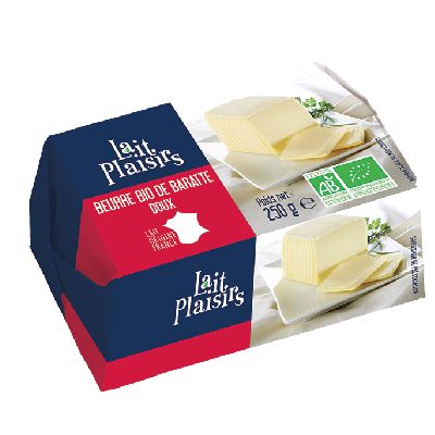 Beurre Baratte Doux 250g